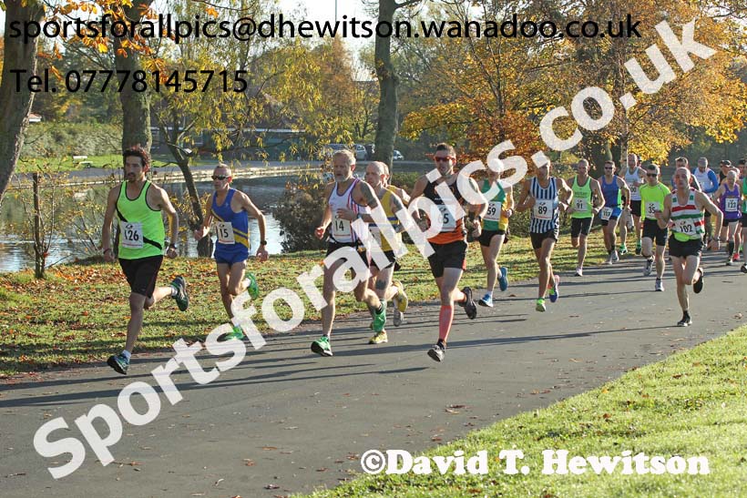 Start of the Newcastle Town Moor Marathon, Newcastle Town Moor Marathon and Half Marathon. Photo: David T. Hewitson/Sports for All Pics